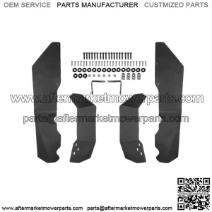 4PCS Extended Fender Flares Mud Guards Flaps for 2014-2023 Polaris RZR XP 1000 (For: Polaris)