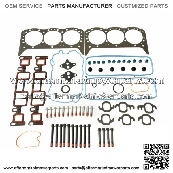 Head Gasket Set W/ 36 Head Bolts For Chevy Astro GMC Isuzu 4.3L VIN X,W ES74034 (For: Chevrolet Silverado 1500)