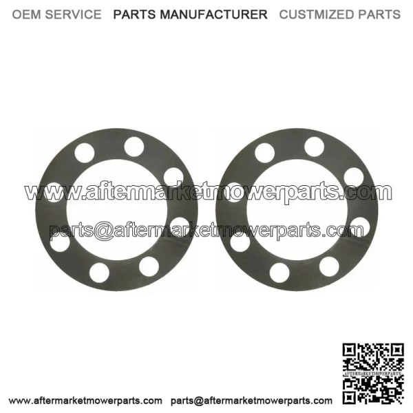 Fits  Silverado 2500 HD Axle Shaft Flange Gasket Rear Set of 2 (For: More than one vehicle)