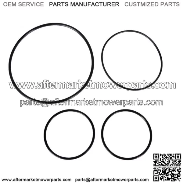 Top End Gasket head gaskets Kit Set for KAWASAKI BAYOU 220 1988 1989 1990-2002 - Image 4
