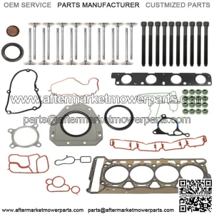 Fit For VW EOS Jetta Passat CC GTI 2.0 TSI Cylinder Head Gasket Valves Bolts Kit