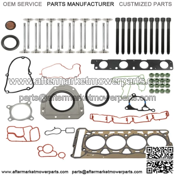 Fit For VW EOS Jetta Passat CC GTI 2.0 TSI Cylinder Head Gasket Valves Bolts Kit