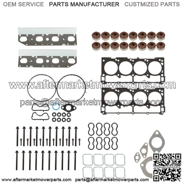 Fit for 2009-2015 Chrysler 300 Dodge Charger Jeep Ram 5.7 Head Gasket Bolts Set