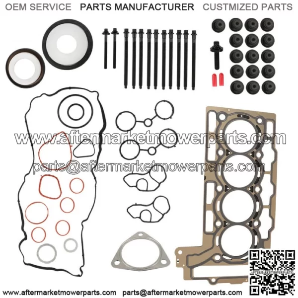 For 2007-2012 Mini Cooper R56 1.6L Engine Head Gasket 1.20mm Thick Bolts Set