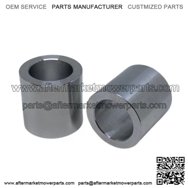 5/8" ID x 1 1/4" Long Aluminum Motorcycle Wheel Axle /Bolt Spacers- Pair