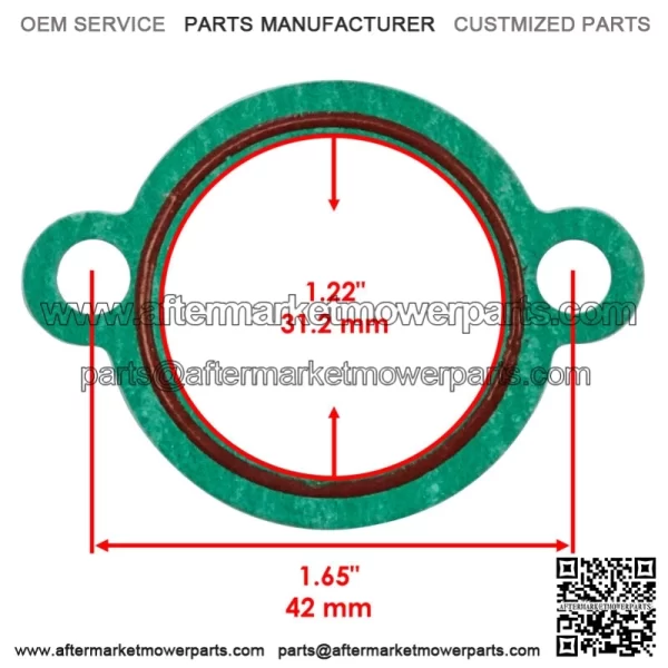 Tensioner Gasket for Yamaha Raptor 700 YFM700R YFM 700R 2006-2017 (For: Yamaha Raptor 700) - Image 2