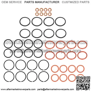 Diesel Fuel Injector O-Ring Seals 8 Set For 1994-2003 Ford 7.3L Powerstroke