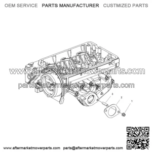 Polaris Gasket,  OEM Part 3040083, Qty 1