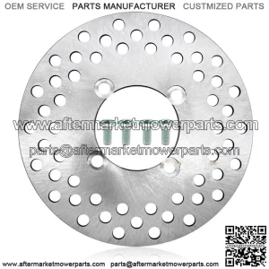 Front Brake Disc Rotor W/Bolts for Yamaha Rhino 450 660 700 YXR450F/660F/700F (Fits: Yamaha Rhino 660)