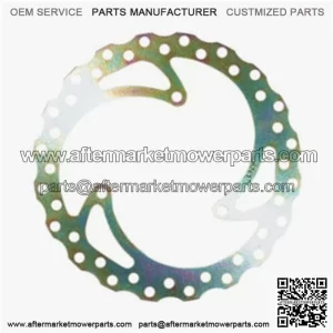 MD6243C - Front Left Stainless Steel Brake Rotor with Contoured Profile