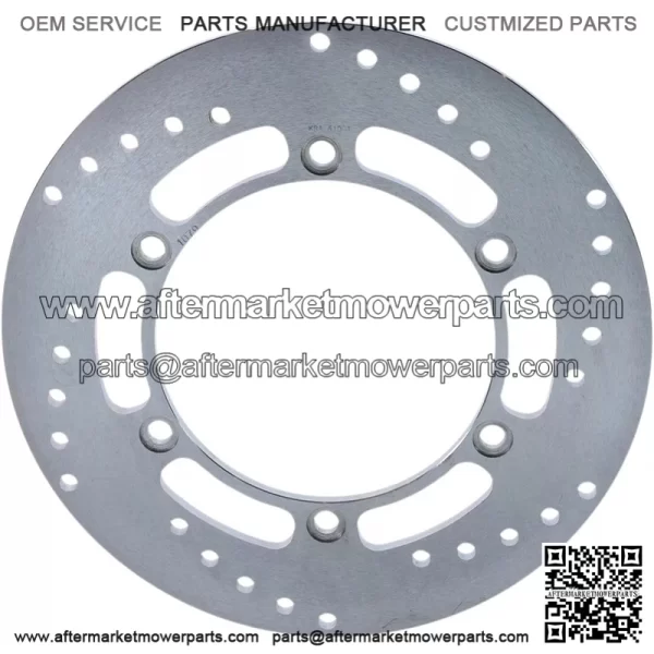 Moto Motorcycle Motorbike HPSR Series Solid Round Brake Rotor - MD1079