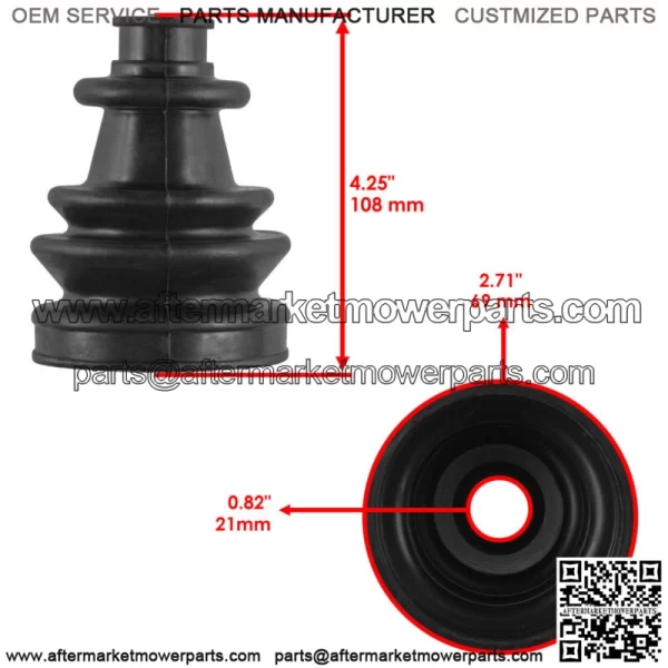 Front Right Left Axle CV Boot Kit for Polaris RZR S 800 EFI 2009-2013 2014 - Image 2