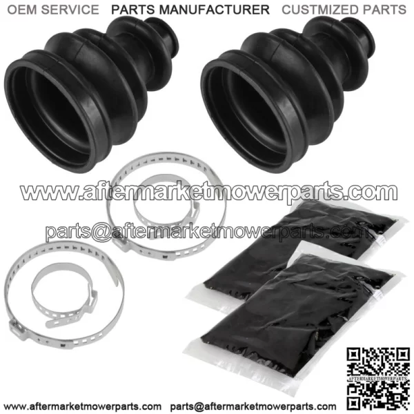 Front Right Left Axle CV Boot Kit for Polaris RZR S 800 EFI 2009-2013 2014 - Image 3