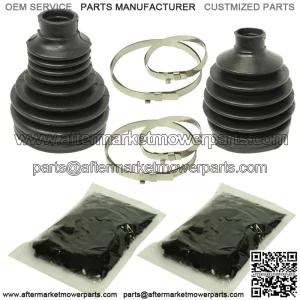 Rear Axle Outer Inner CV Boot Kit for Polaris Ranger XP 900 All 2013-2017
