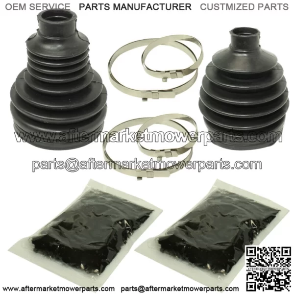 Rear Axle Outer Inner CV Boot Kit for Polaris Ranger XP 900 All 2013-2017