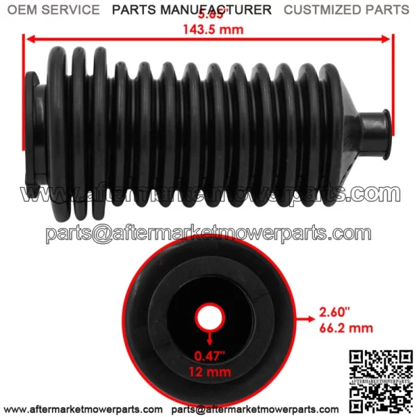 Rack & Pinion Boot Kit For Can-Am 715900077 715900078 - Image 2