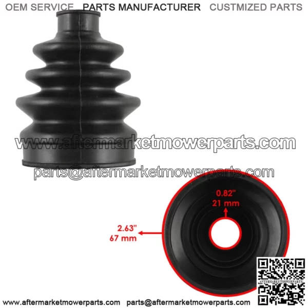 Front Axle Inner CV Boot Kit for Can-Am Defender 1000 / Defender Max 1000 17-19 - Image 2