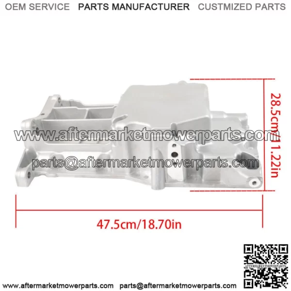 Engine Oil Pan For Buick Verano Chevrolet Equinox GMC Terrain Pontiac G5 2.4L l4 - Image 3