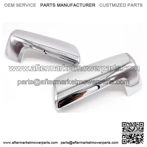 Fits 2019-2020 Silverado 1500 2pcs Chrome Replacement Mirror Cap Cover With Clip (For: Chevrolet Silverado 1500)