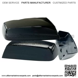 For Mirror Cap Glossy Black 2014 - 2019 SILVERADO SIERRA Pair 22919758 22919757 (For: More than one vehicle)