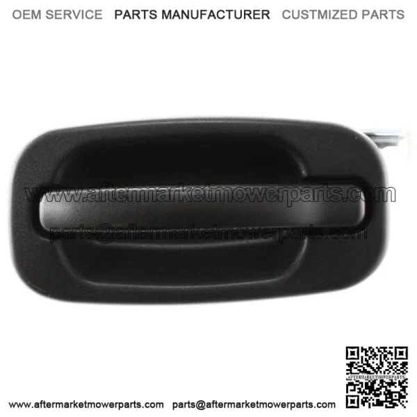 Door Handle For 2000-2006 Chevy Silverado 1500 Rear Left Outer Textured Black (For: More than one vehicle)