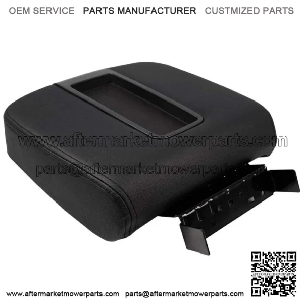 Black Center Console Armrest Lid Fit For 07-14 Tahoe Silverado GMC Yukon Sierra (For: More than one vehicle)