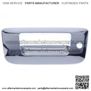 For Chrome Tailgate Handle Bezel with Keyhole 07 - 14 Silverado Sierra 1500 2500 (For: More than one vehicle)