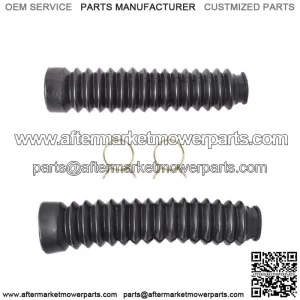 2X Motorcycle Front Fork Shock Cover Boots For  Honda CG125 1985 1986 1987