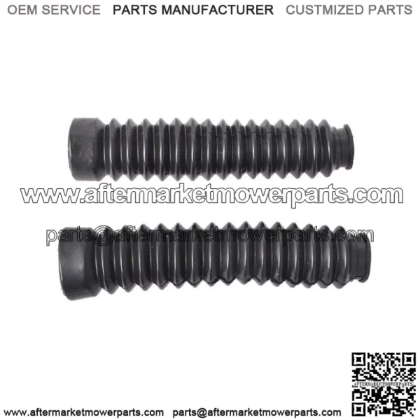 2X Motorcycle Front Fork Shock Cover Boots For  Honda CG125 1985 1986 1987 - Image 5