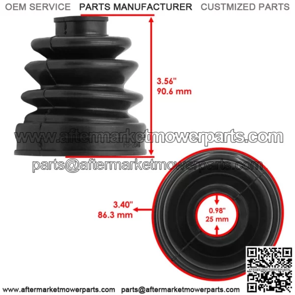 2208154 Rear Axle Inner CV Boot Kit For General 1000 2020-2023 - Image 2