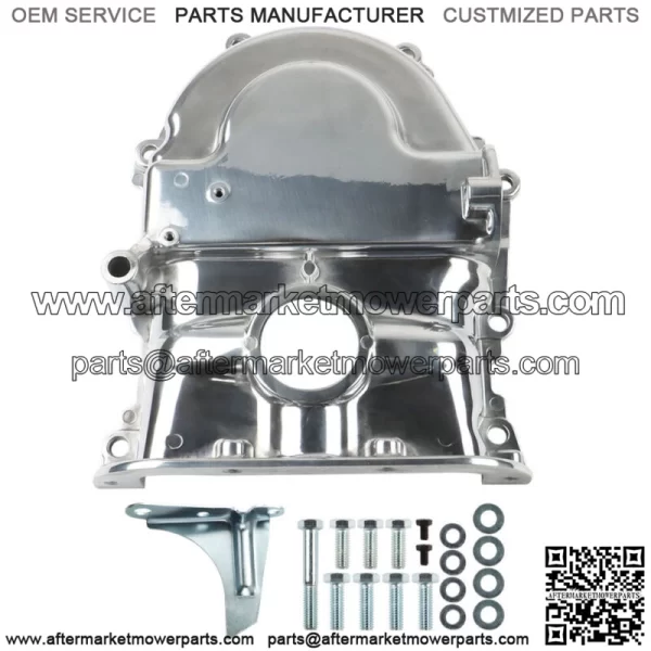 Big Block Polished Aluminum Timing Cover For Ford FE Mercury 360 390 427 428
