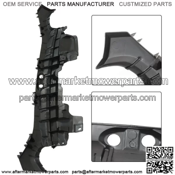 For 2014-2019 Ford Fiesta Front Bumper Upper Filler Spacer Panel D2BZ17E785C