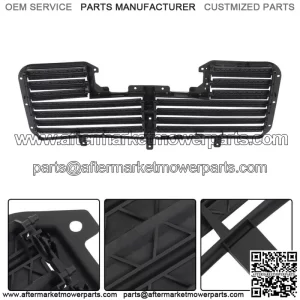 Active Grille Shutter W/O Motor For 2017-19 Chevrolet Silverado GMC Sierra 1500