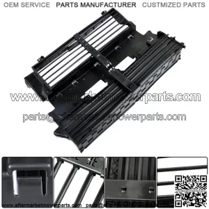 Front Bumper Grille Radiator Shutter W/O Motor For 2013-2016 Ford Fusion 2.0L