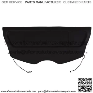 Rear Trunk Cargo Cover Protector for 2013-2017 Nissan Leaf 79910-3NL1B Black