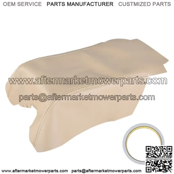 Leather Center Console Lid Armrest Cover For 2006-2012 2013 Range Rover Sport - Image 3