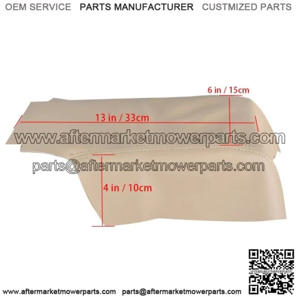Leather Center Console Lid Armrest Cover For 2006-2012 2013 Range Rover Sport - Image 4
