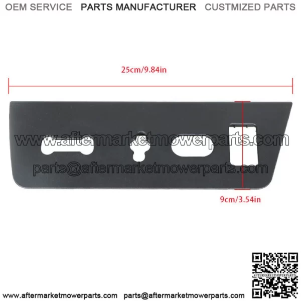 Front Left Driver Seat Switch Housing For 2009-2014 Ford F-150 Trim Bezel Panel - Image 3
