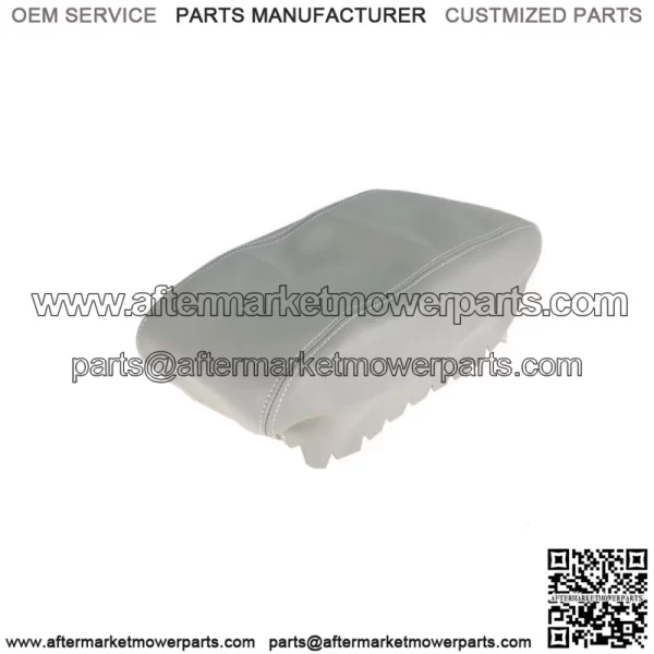 Center Console Lid Armrest Cover Protector For Jeep Grand Cherokee 11-19 Gray