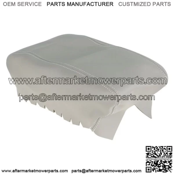 Center Console Lid Armrest Cover Protector For Jeep Grand Cherokee 11-19 Gray - Image 2