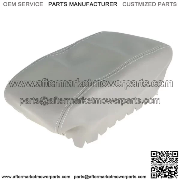 Center Console Lid Armrest Cover Protector For Jeep Grand Cherokee 11-19 Gray - Image 3