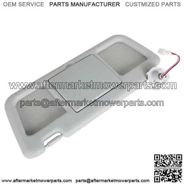 For 04 05 06 07-2011 Mazda RX-8 Sun Visor Driver Left Side Gray FE88-69-320B-77 - Image 2