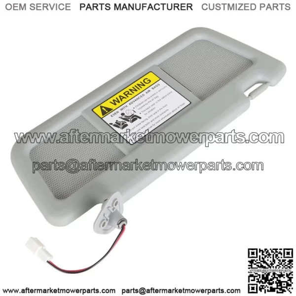 For 04 05 06 07-2011 Mazda RX-8 Sun Visor Driver Left Side Gray FE88-69-320B-77 - Image 3