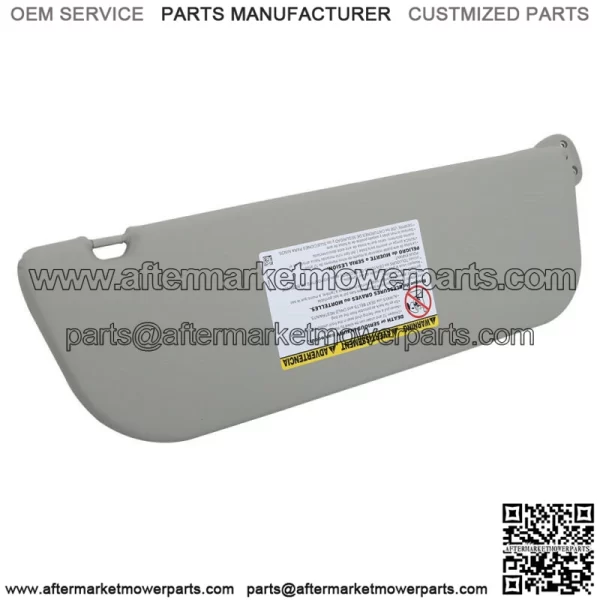 Sun Visor Gray Left Driver Side For Ford E150 E250 E350 Van 2009 2010-2014 - Image 2