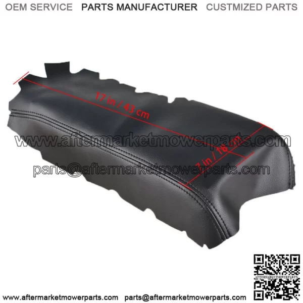 For 2014 2015-2017 Lexus IS250 IS350 Leather Console Lid Armrest Cover Skin - Image 2