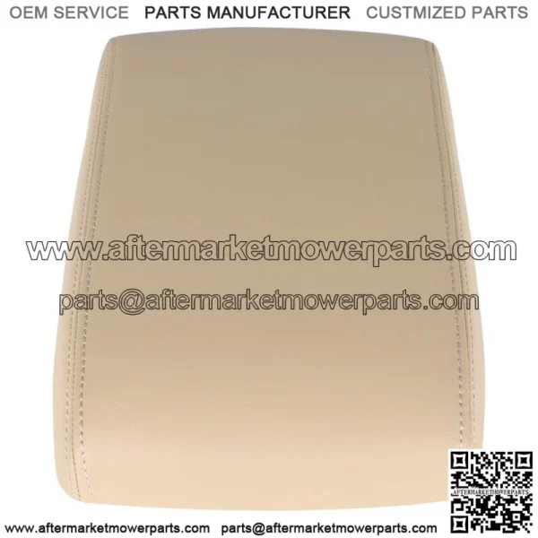 Beige Front Console Armrest lid Cover W/ Hardware For 2008-13 Toyota Highlander - Image 3