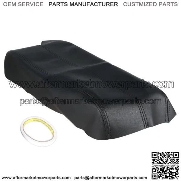 Fit For 2007-11 12 Acura RDX Front Center Console Lid Armrest Cover Skin Black