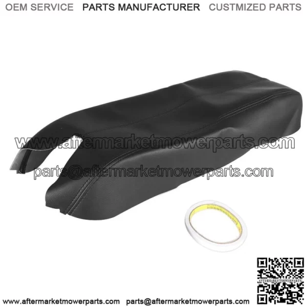 Fit For 2007-11 12 Acura RDX Front Center Console Lid Armrest Cover Skin Black - Image 3