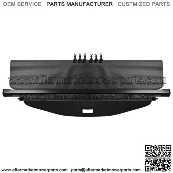 Black Retractable Cargo Cover Trunk Shield Privacy Shade For 18-20 Chevy Equinox