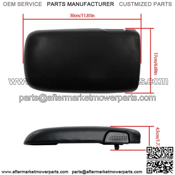For 1997-2001 2002 Chevrolet Camaro Pontiac Firebird Center Armrest Lid Black - Image 4